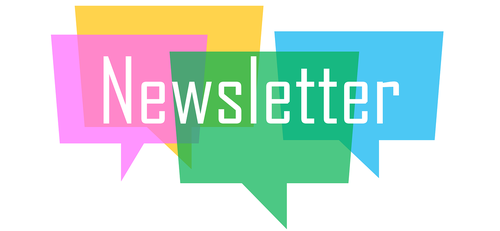 pulsante per la newsletter mensile